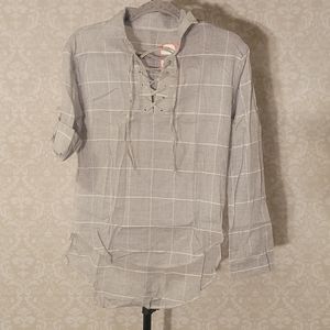 W's long sleeve/ roll short shirt